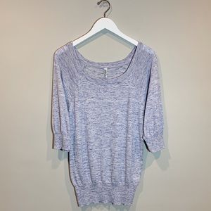 Absolutely Slouchy Tee Periwinkle